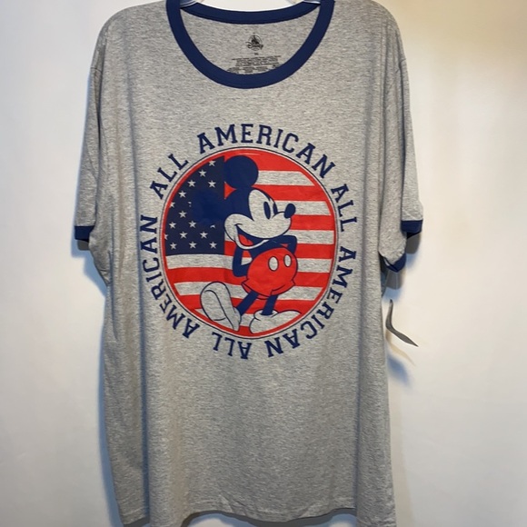 Men’s Disney Store Mickey Mouse Patriotic T-Shirt - Picture 3 of 6
